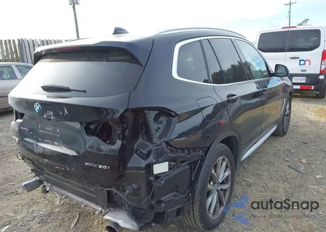 2019 BMW X3 xDrive30I из США, поврежденный, VIN 5UXTR9C56KLE11422